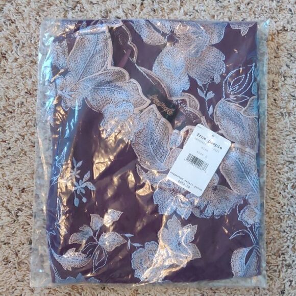 NEW Free People Rosalie Embroidered Mini Dress - Picture 8 of 10